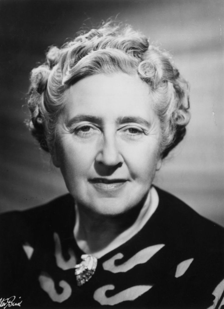 British writer of crime and detective fiction, Dame Agatha Christie (1891 - 1976). (Photo by Walter Bird/Getty Images)